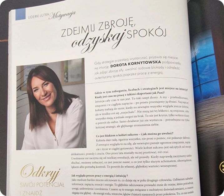 liderki jutra dorota kornytowska Skąd wzięła się nazwa Przestrzeń Serca